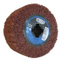 Pro-Line Surface Conditioning Drum, 4" Dia. x 2" W, 3/4" Arbor, Coarse Grit, Aluminum Oxide Infinity Industrial Services Inc.