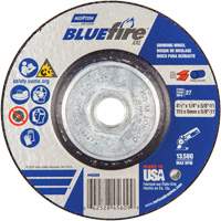 Meule XXL BlueFire, 4-1/2" x 1/4", Arbre 5/8", C&eacute;ramique d'alumine, Type 27 Infinity Industrial Services Inc.