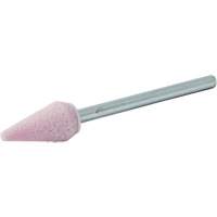 Vitrified Bond Mounted Point, B53, Aluminum Oxide, 5/16" Dia., 5/8" L, 80 Grit Infinity Industrial Services Inc.