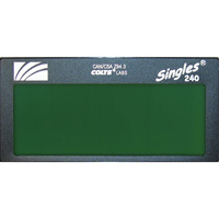ArcOne&reg; Singles&reg; High Definition Auto-Darkening Welding Lens, 2" W x 4-1/2" H Viewing Area, For Use With ArcOne&reg; Infinity Industrial Services Inc.
