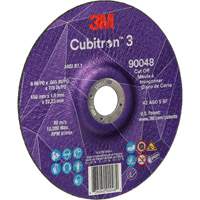 Cubitron 3 Cut-Off Wheel, 6" x 0.045", 7/8" Arbor, Type T27, Ceramic, 10200 RPM Infinity Industrial Services Inc.