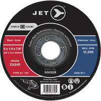 Meule Power-Xtreme ZA24S, 4-1/2" x 1/4", Arbre 7/8", Type 27 Infinity Industrial Services Inc.