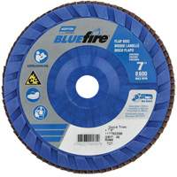 BlueFire Quick Trim Flap Disc, 7" x 7/8", Type 27, 40 Grit, Zirconia Alumina Infinity Industrial Services Inc.