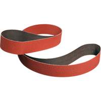 Courroie abrasive Cubitron II 984F, 3-1/2" la x 15-1/2" lo, C&eacute;ramique, Grain 60+ Infinity Industrial Services Inc.