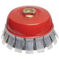Brosse-boisseau &agrave; fils nou&eacute;s avec protecteur, 2-3/4" dia. x 5/8"-11 arbre Infinity Industrial Services Inc.