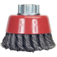 Brosse-boisseau &agrave; fils nou&eacute;s, 4" dia. x 5/8"-11 arbre Infinity Industrial Services Inc.
