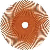 Scotch-Brite Type C Precision Radial Bristle Brush PN-RB, Ceramic, 80+ Grit, 3" Dia. Infinity Industrial Services Inc.