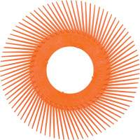 Scotch-Brite Type C Precision Radial Bristle Brush PN-RB without Adapter, Ceramic, 80+ Grit, 7-5/8" Dia. Infinity Industrial Services Inc.