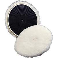 Finesse-it Natural Buffing Pad 82531, 7" Dia., Wool Infinity Industrial Services Inc.