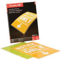 Laminated Letter Size Pouch Infinity Industrial Services Inc.