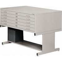 Steel Plan Files, 5 Drawers, 40-3/8" W x 29-3/8" D x 16-1/2" H Infinity Industrial Services Inc.