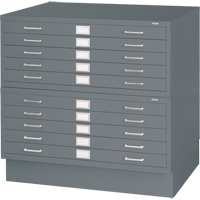Steel Plan Files, 5 Drawers, 40-3/8" W x 29-3/8" D x 16-1/2" H Infinity Industrial Services Inc.