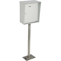 Boîtes de collection, Fixation Socle, 21" x 12-7/8", Aluminium Infinity Industrial Services Inc.