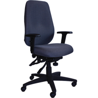 Chaises ergonomiques de s&eacute;rie petite Cierra, Tissu, Gris, Capacit&eacute; 300 lb Infinity Industrial Services Inc.