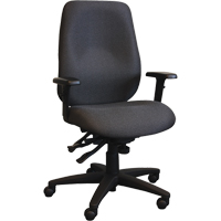 Chaises ergonomiques Cierra , Tissu, Noir, Capacit&eacute; 275 lb Infinity Industrial Services Inc.