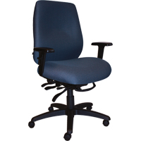 Chaises ergonomiques robustes Cierra , Tissu, Bleu, Capacit&eacute; 400 lb Infinity Industrial Services Inc.