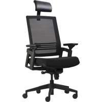 Chaises de bureau A-37 Activ, Mailles, Noir, Capacit&eacute; 275 lb Infinity Industrial Services Inc.
