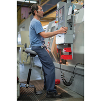 TA 200 Ergonomic Sit/Stand Welding Chair Infinity Industrial Services Inc.