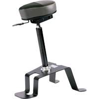 Chaise ergonomique assis-debout TA180, Vinyle Si&egrave;ge, Noir Infinity Industrial Services Inc.