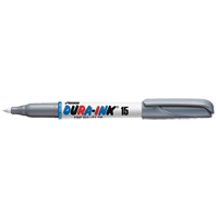 Dura-Ink&reg; #15 Permanent Marker, Fine, Silver Infinity Industrial Services Inc.