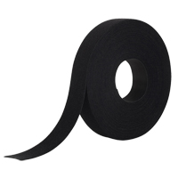 Ruban d'attaches One-Wrap, Boucle et crochet, 25 vg x 1", Auto-aggripant, Noir Infinity Industrial Services Inc.