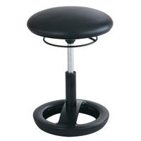 Twixt Ergonomic Chair, Stationary, Adjustable, 17" - 22", Polyester Mesh Seat, Black Infinity Industrial Services Inc.