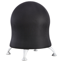 Zenergy Ball Chair, Fabric, Black, 250 lbs. Capacity Infinity Industrial Services Inc.