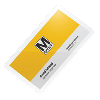Swingline UltraClear Laminating Business Card Pouches Infinity Industrial Services Inc.