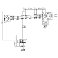 ActivErgo Dual Monitor Arm Infinity Industrial Services Inc.
