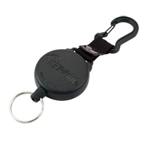 Securit Retractable Key Holder, Polycarbonate, 28" Cable, Carabiner Attachment Infinity Industrial Services Inc.