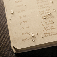 Bound Book, Hard Cover, Tan, 160 Pages, 4-5/8" W x 7-1/4" L Infinity Industrial Services Inc.