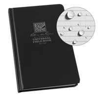 Bound Book, Hard Cover, Black, 160 Pages, 4-5/8" W x 7-1/4" L Infinity Industrial Services Inc.