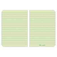 Memo Book, Soft Cover, Tan, 112 Pages, 3-1/2" W x 5" L Infinity Industrial Services Inc.