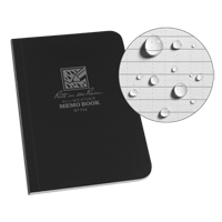 Memo Book, Soft Cover, Black, 112 Pages, 3-1/2" W x 5" L Infinity Industrial Services Inc.