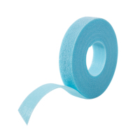One-Wrap&reg; Cable Management Tape, Hook & Loop, 25 yds x 3/4", Self-Grip, Aqua Infinity Industrial Services Inc.