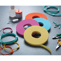 One-Wrap&reg; Cable Management Tape, Hook & Loop, 25 yds x 3/4", Self-Grip, Aqua Infinity Industrial Services Inc.