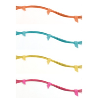 One-Wrap&reg; Cable Management Tape, Hook & Loop, 25 yds x 3/4", Self-Grip, Aqua Infinity Industrial Services Inc.