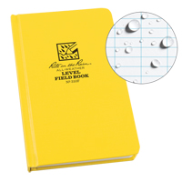 Bound Book, Hard Cover, Yellow, 160 Pages, 4-5/8" W x 7-1/4" L Infinity Industrial Services Inc.