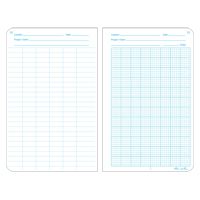 Bound Book, Hard Cover, Yellow, 160 Pages, 4-5/8" W x 7-1/4" L Infinity Industrial Services Inc.