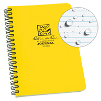 Side-Spiral Notebook, Soft Cover, Yellow, 64 Pages, 4-5/8" W x 7" L Infinity Industrial Services Inc.