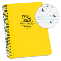 Side-Spiral Notebook, Soft Cover, Yellow, 64 Pages, 4-5/8" W x 7" L Infinity Industrial Services Inc.