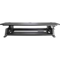 Goya Sit-Stand Workstation, Desktop Unit, 20" H x 42" W x 16" D, Black Infinity Industrial Services Inc.