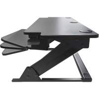 Goya Sit-Stand Workstation, Desktop Unit, 20" H x 42" W x 16" D, Black Infinity Industrial Services Inc.