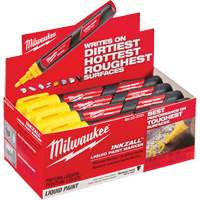 Inkzall Paint Marker, Liquid, Yellow Infinity Industrial Services Inc.