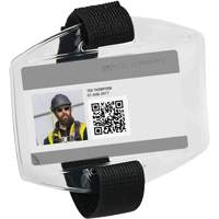 Squids&reg; 3386 Vinyl Armband ID Badge Holder Infinity Industrial Services Inc.