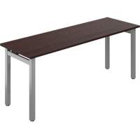 Newland Table Desk, 29-7/10" L x 72" W x 29-3/5" H, Dark Brown Infinity Industrial Services Inc.