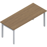 Newland Table Desk, 29-7/10" L x 72" W x 29-3/5" H, Cherry Infinity Industrial Services Inc.