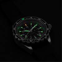 Large Diver's Automatic Watch, Digital, Battery Operated, 41 mm, Black Infinity Industrial Services Inc.