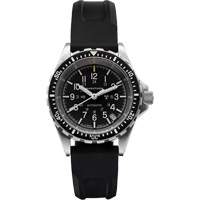 Steel Navigator with Date on Black 3-Piece Rubber Strap Kit, Digital, Battery Operated, 36 mm, Black Infinity Industrial Services Inc.