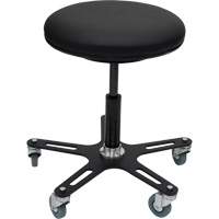 OmniStool Industrial Stool, Mobile, Adjustable, 22-1/2", Vinyl Seat Infinity Industrial Services Inc.